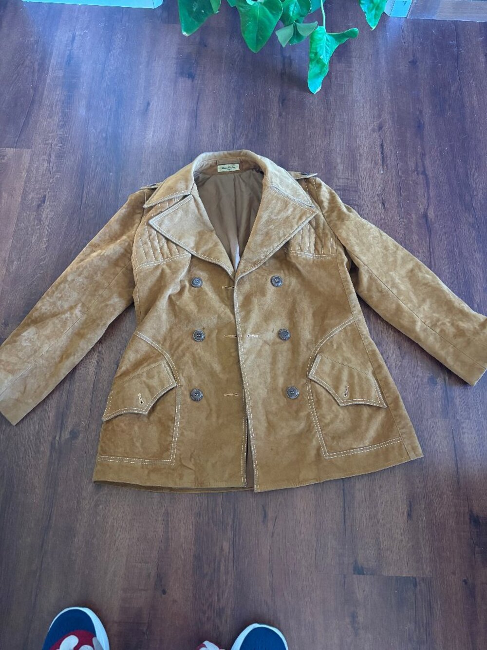 VINTAGE 1970's Double-Breasted Jacket-Fleet Street